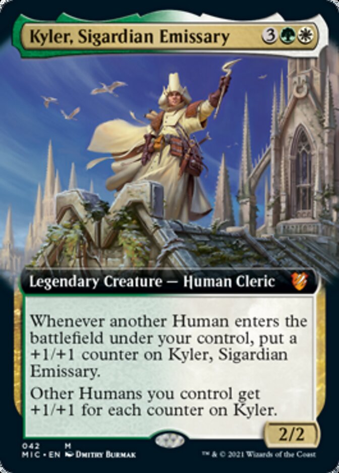 Kyler, Sigardian Emissary (Extended) [Innistrad: Midnight Hunt Commander] | Webway Games