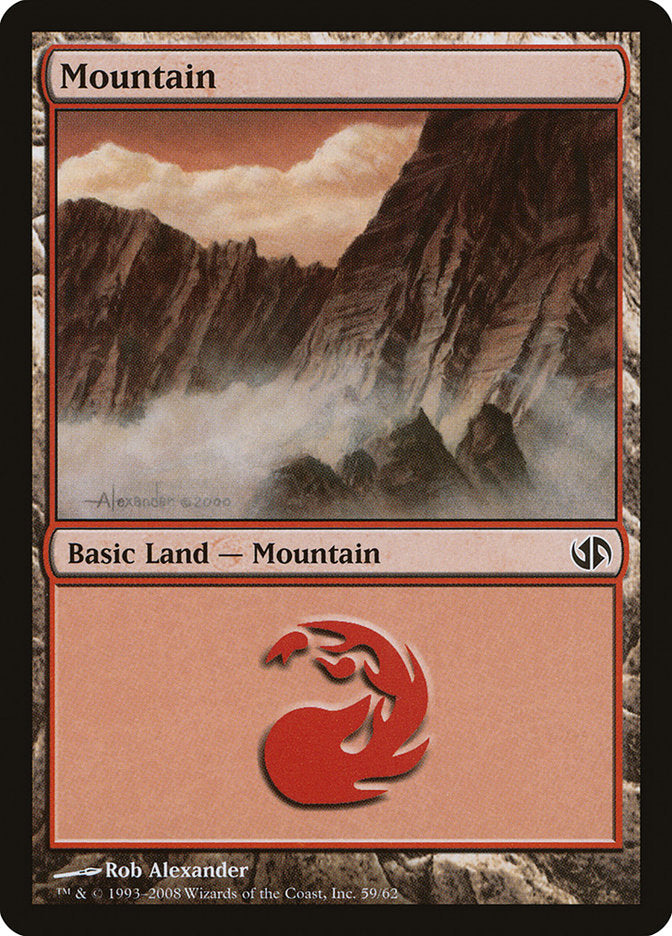 Mountain (#59) [Duel Decks: Jace vs. Chandra] | Webway Games