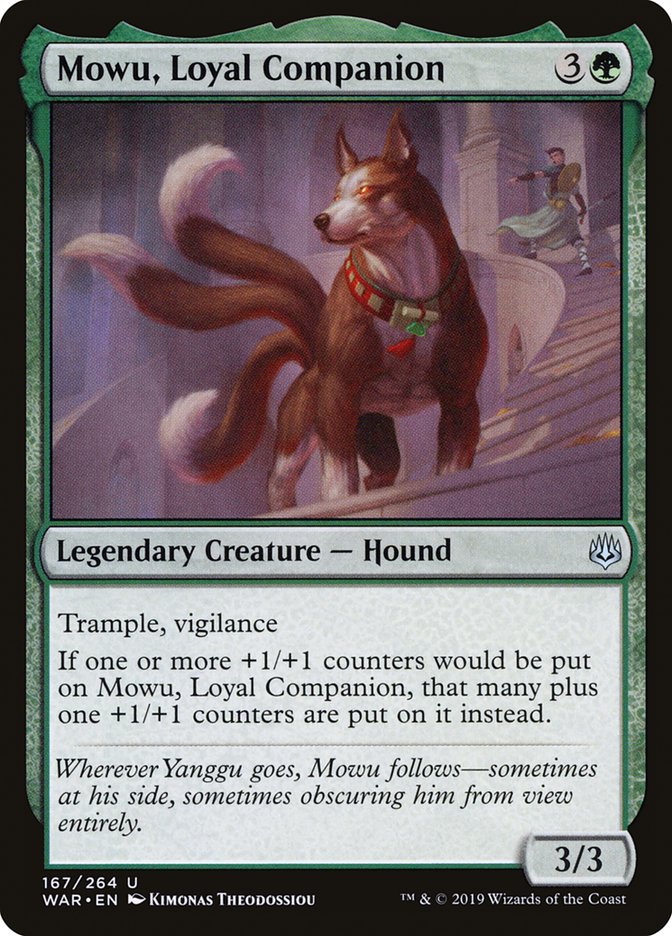 Mowu, Loyal Companion [War of the Spark] | Webway Games