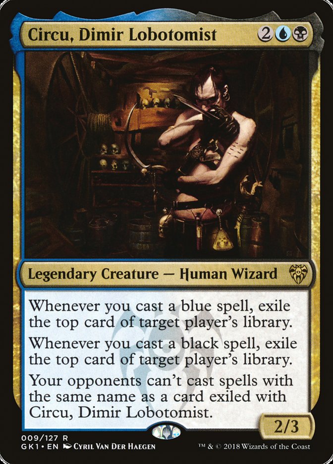 Circu, Dimir Lobotomist [GRN Guild Kit] | Webway Games