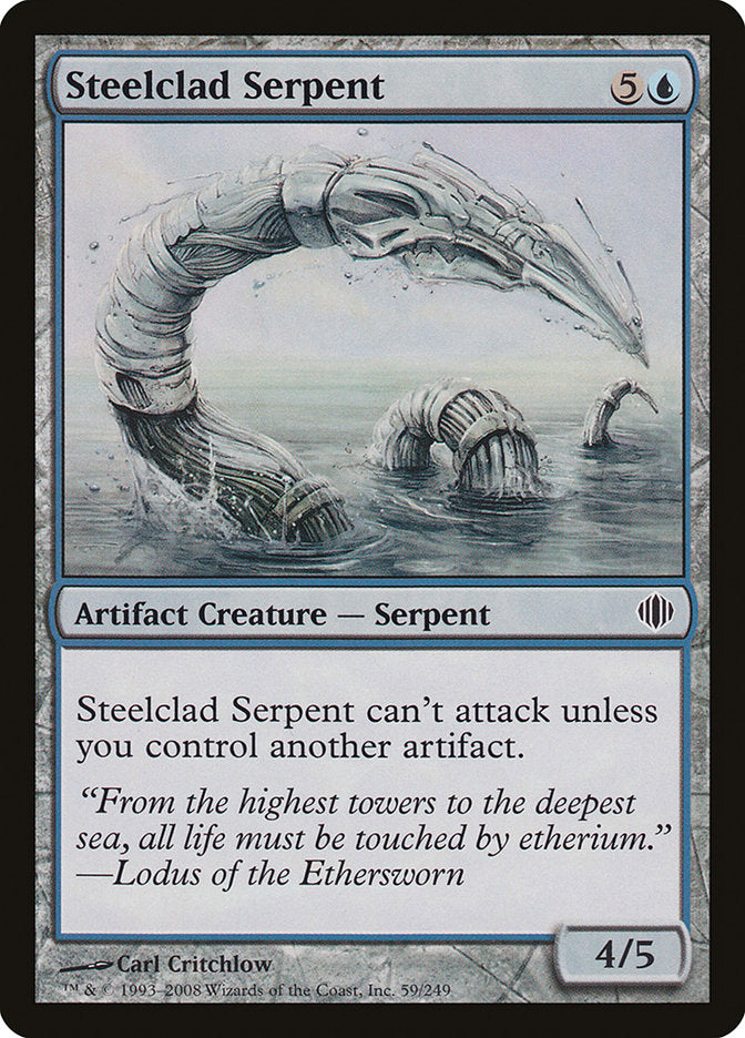 Steelclad Serpent [Shards of Alara] | Webway Games