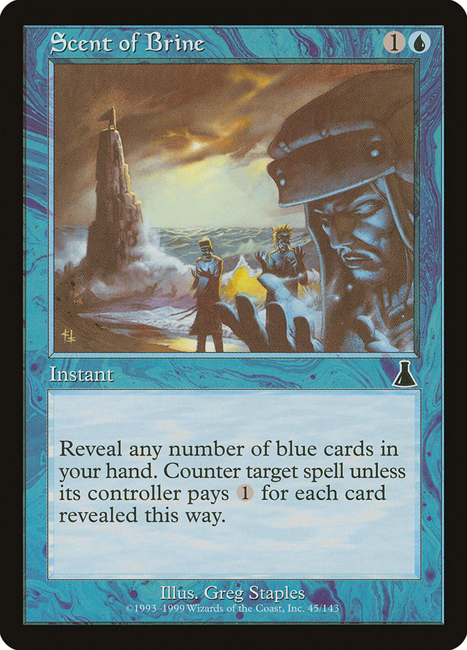 Scent of Brine [Urza's Destiny] | Webway Games