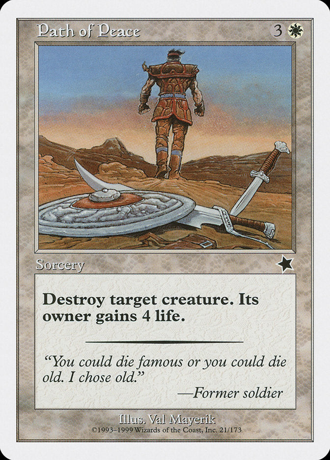 Path of Peace [Starter 1999] | Webway Games