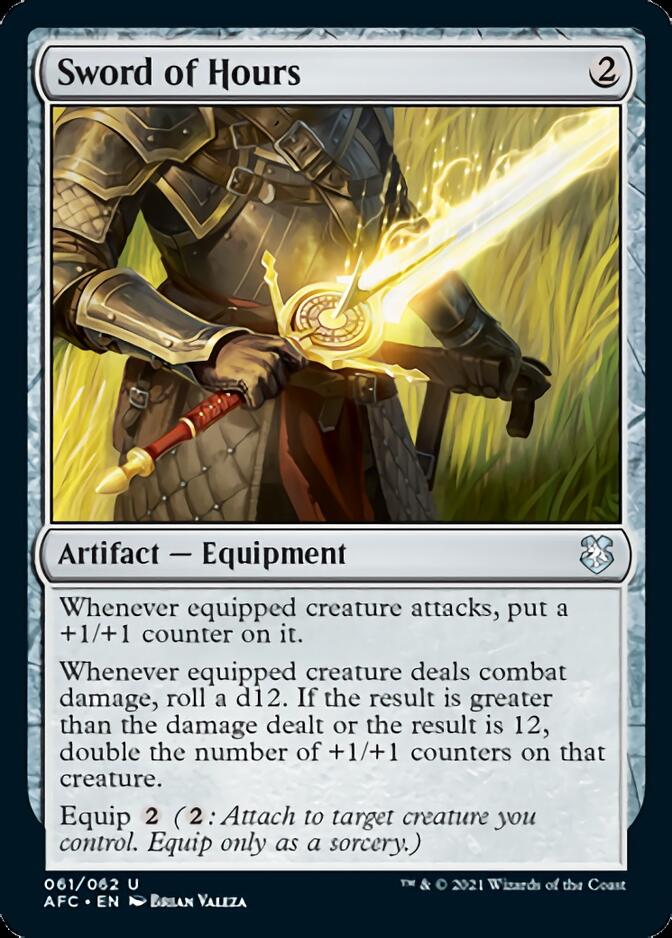 Sword of Hours [Dungeons & Dragons: Adventures in the Forgotten Realms Commander] | Webway Games