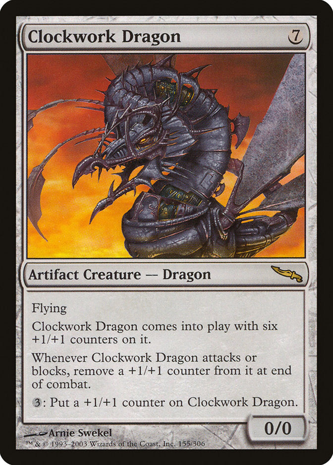 Clockwork Dragon [Mirrodin] | Webway Games