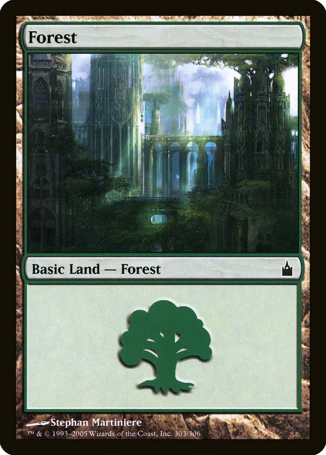 Forest (#303) [Ravnica: City of Guilds] | Webway Games