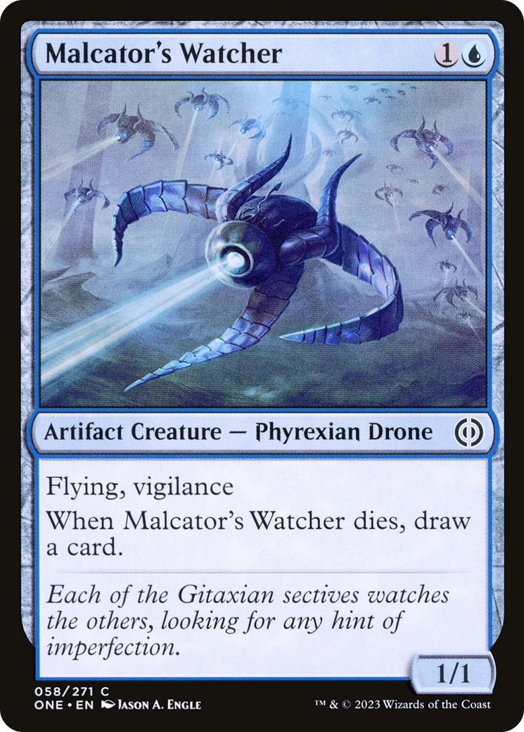 Malcator's Watcher [Phyrexia: All Will Be One] | Webway Games