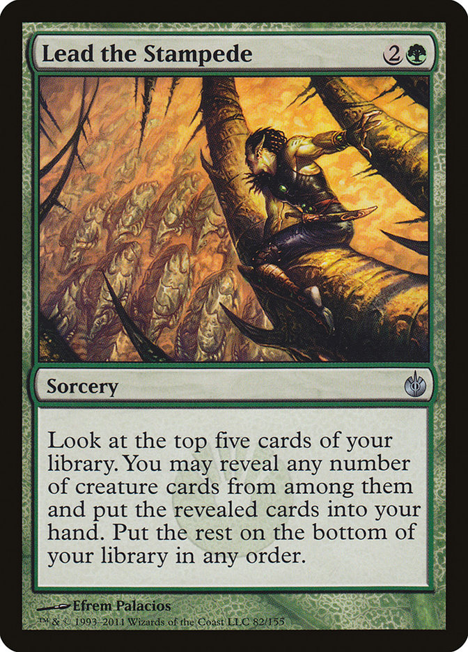Lead the Stampede [Mirrodin Besieged] | Webway Games