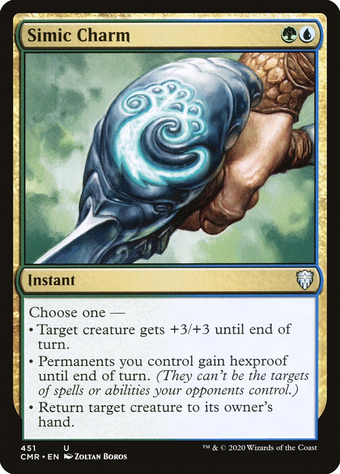 Simic Charm [Commander Legends] | Webway Games