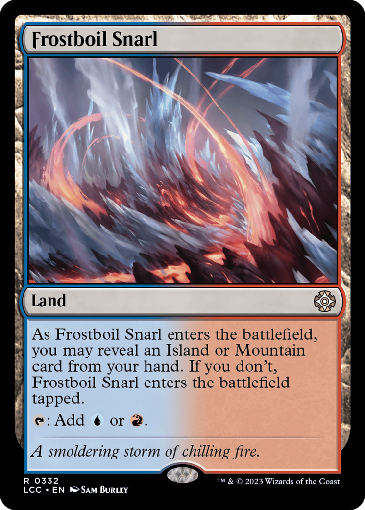 Frostboil Snarl [The Lost Caverns of Ixalan Commander] | Webway Games