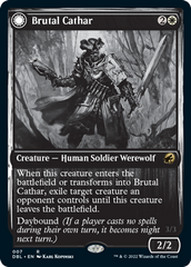 Brutal Cathar // Moonrage Brute [Innistrad: Double Feature] | Webway Games