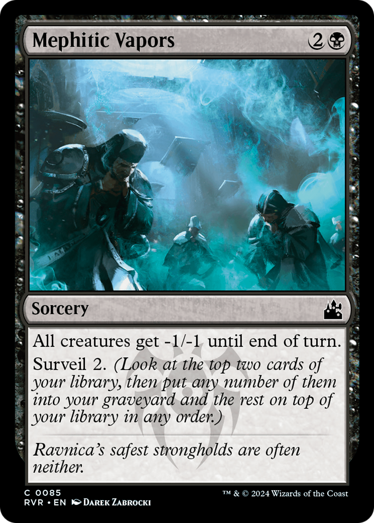 Mephitic Vapors [Ravnica Remastered] | Webway Games