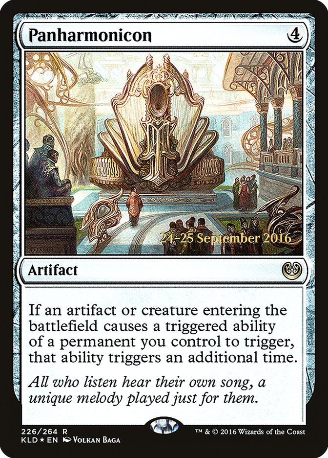 Panharmonicon  (Prerelease) [Kaladesh Prerelease Promos] | Webway Games