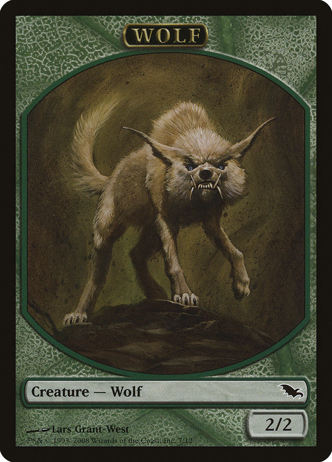 Wolf [Shadowmoor Tokens] | Webway Games