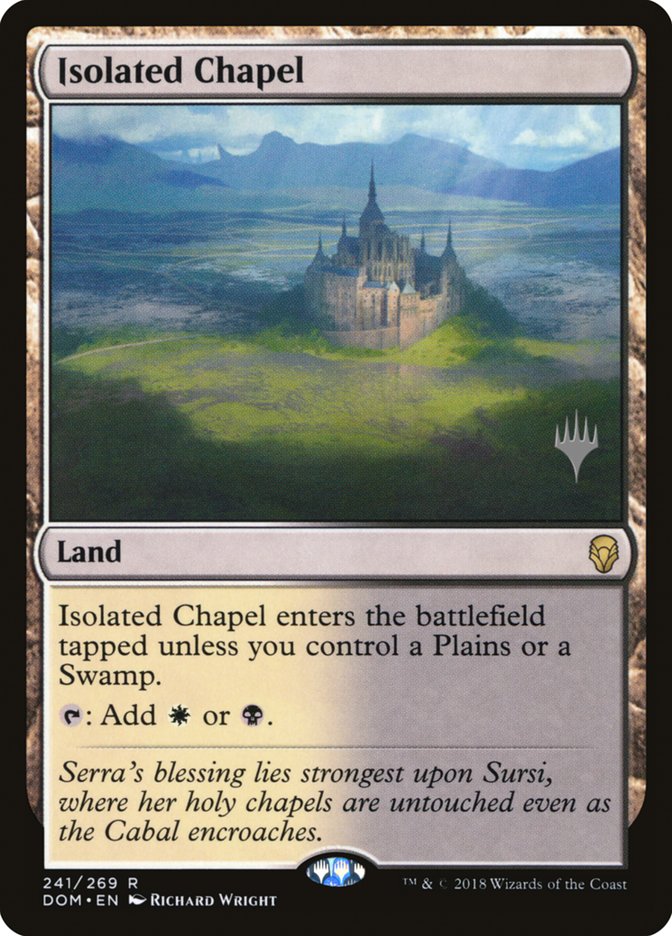 Isolated Chapel (Promo Pack) [Dominaria Promos] | Webway Games
