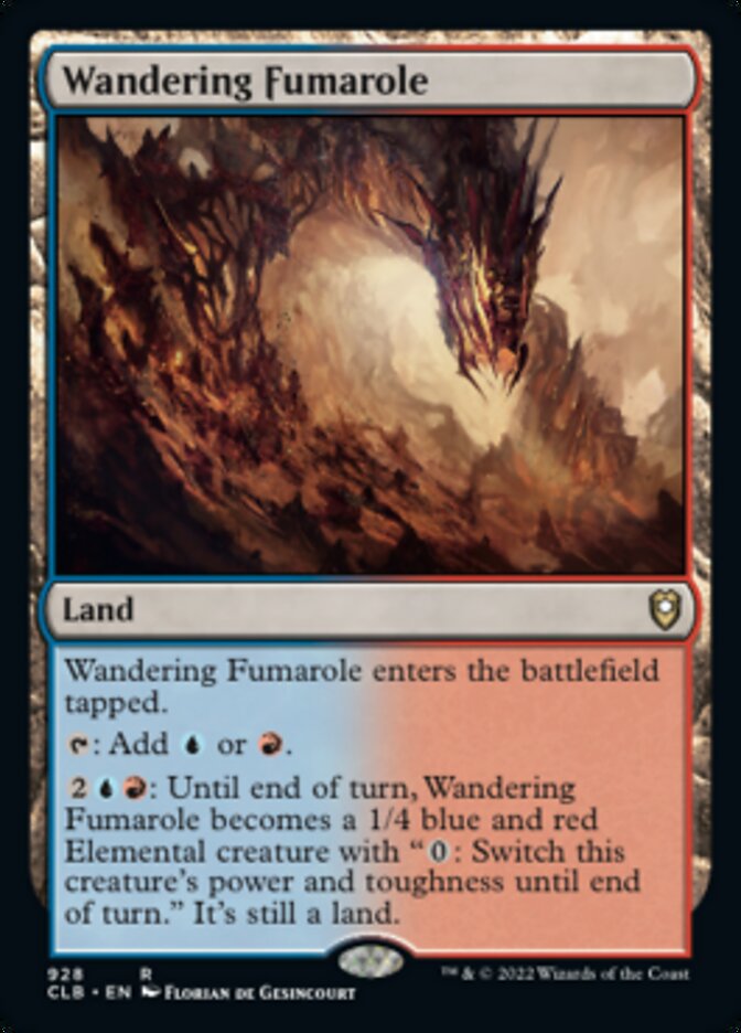 Wandering Fumarole [Commander Legends: Battle for Baldur's Gate] | Webway Games