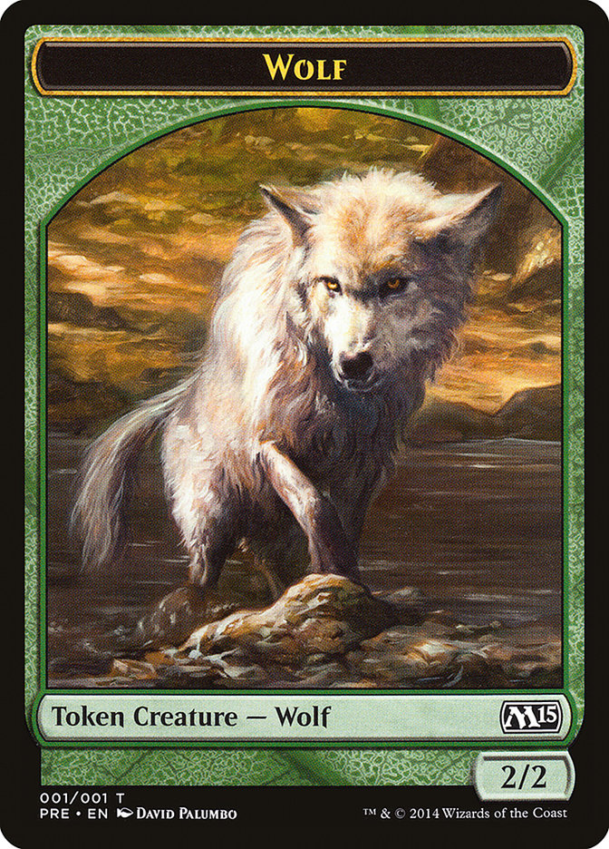 Wolf Token [Prerelease Cards] | Webway Games