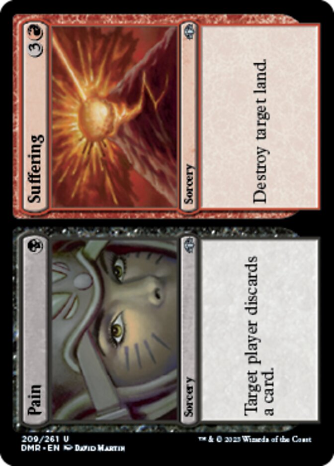 Pain // Suffering [Dominaria Remastered] | Webway Games