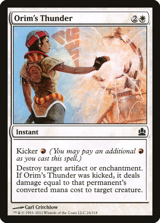 Orim's Thunder [Commander 2011] | Webway Games