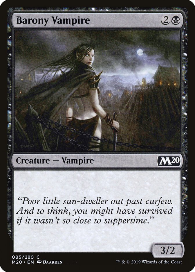 Barony Vampire [Core Set 2020] | Webway Games