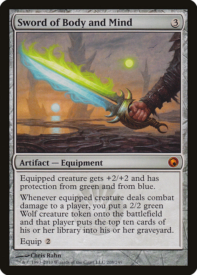 Sword of Body and Mind [Scars of Mirrodin] | Webway Games