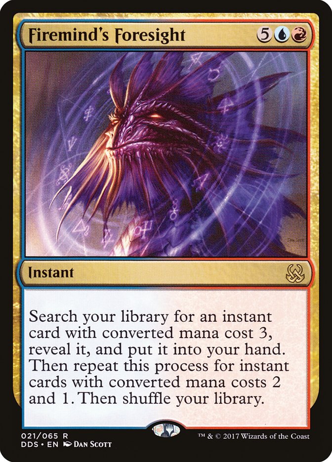 Firemind's Foresight [Duel Decks: Mind vs. Might] | Webway Games