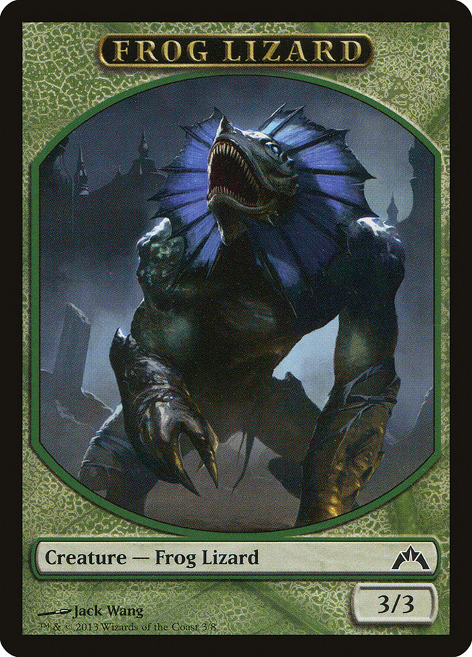 Frog Lizard [Gatecrash Tokens] | Webway Games