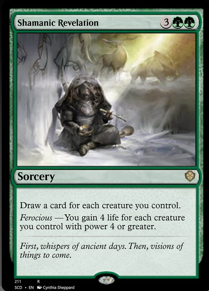 Shamanic Revelation [Starter Commander Decks] | Webway Games