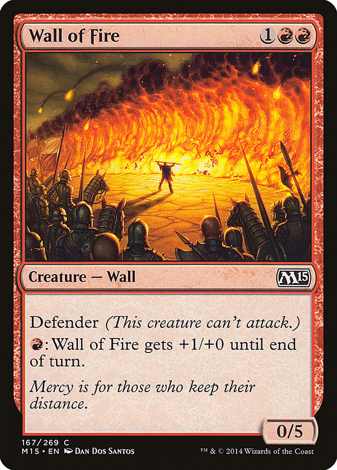 Wall of Fire [Magic 2015] | Webway Games