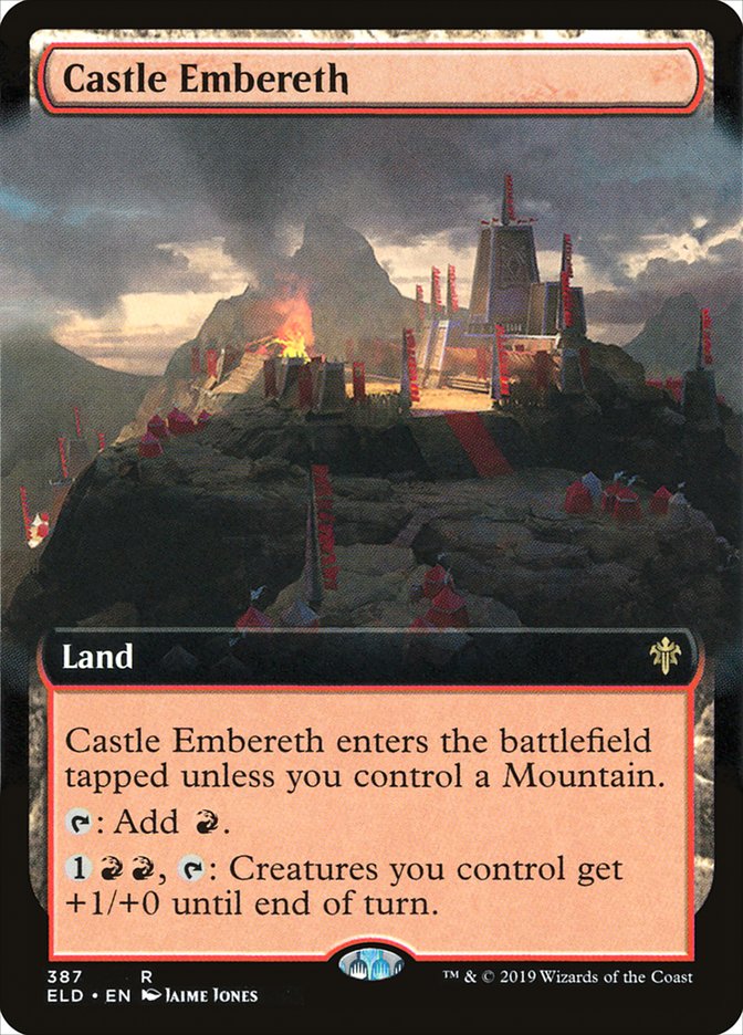 Castle Embereth (Extended Art) [Throne of Eldraine] | Webway Games