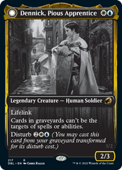 Dennick, Pious Apprentice // Dennick, Pious Apparition [Innistrad: Double Feature] | Webway Games