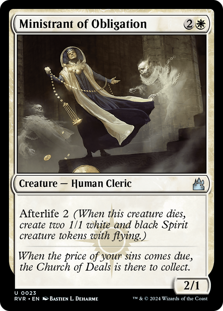Ministrant of Obligation [Ravnica Remastered] | Webway Games