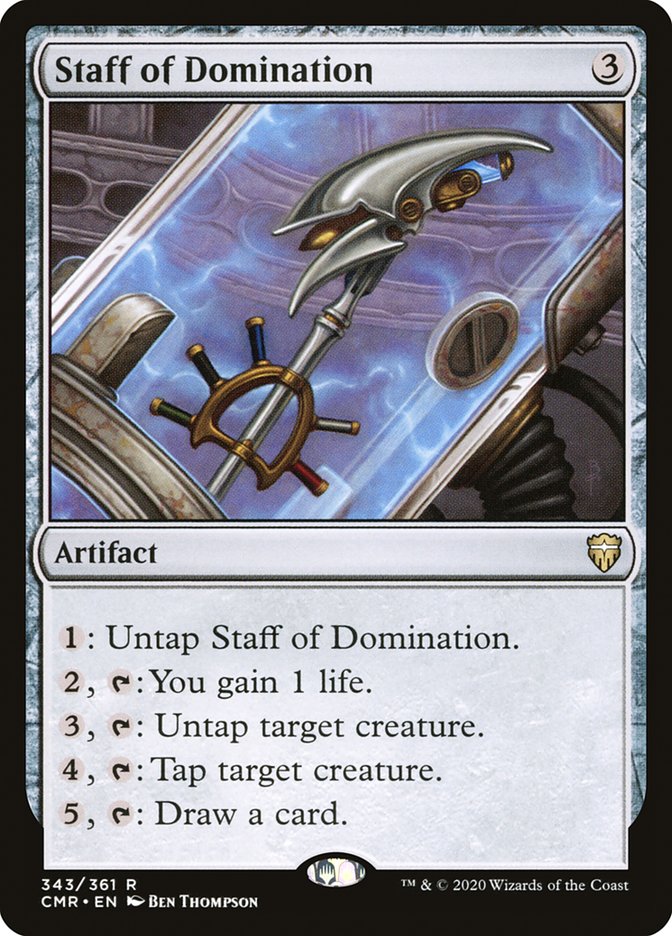 Staff of Domination [Commander Legends] | Webway Games