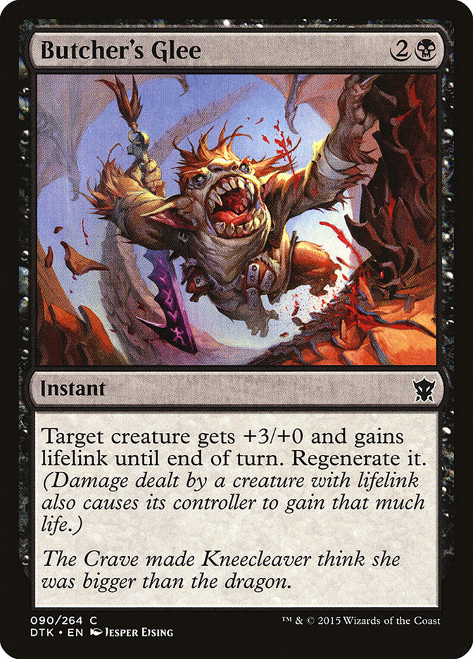 Butcher's Glee [Dragons of Tarkir] | Webway Games