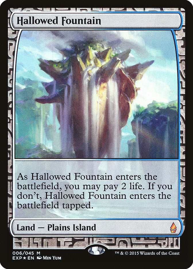 Hallowed Fountain [Zendikar Expeditions] | Webway Games