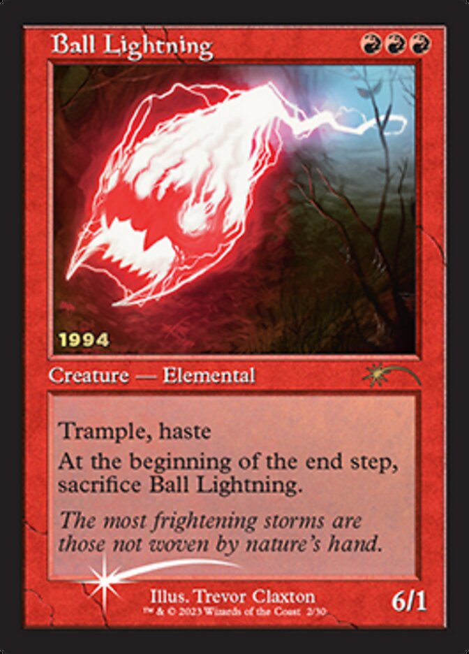 Ball Lightning [30th Anniversary Promos] | Webway Games