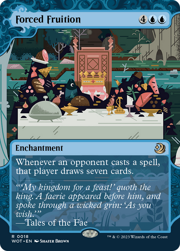 Forced Fruition [Wilds of Eldraine: Enchanting Tales] | Webway Games
