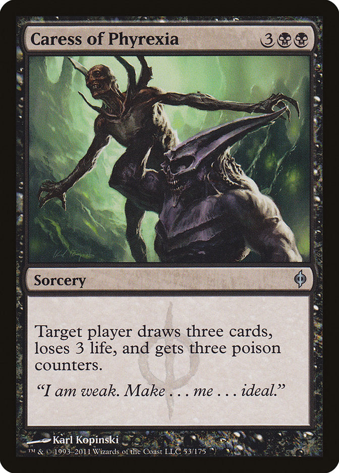 Caress of Phyrexia [New Phyrexia] | Webway Games