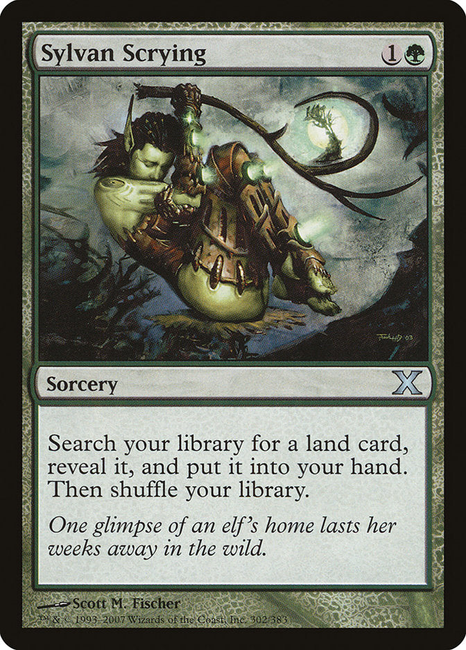 Sylvan Scrying [Tenth Edition] | Webway Games