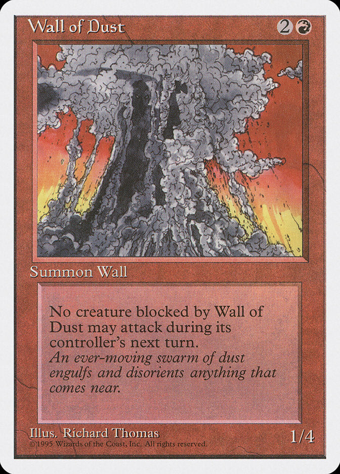 Wall of Dust [Fourth Edition] | Webway Games