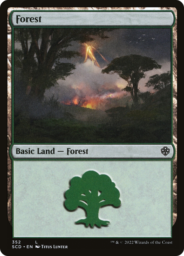 Forest (352) [Starter Commander Decks] | Webway Games