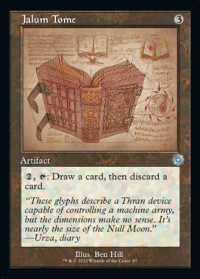 Jalum Tome (Retro Schematic) [The Brothers' War Retro Artifacts] | Webway Games
