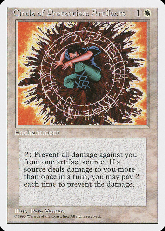 Circle of Protection: Artifacts [Fourth Edition] | Webway Games