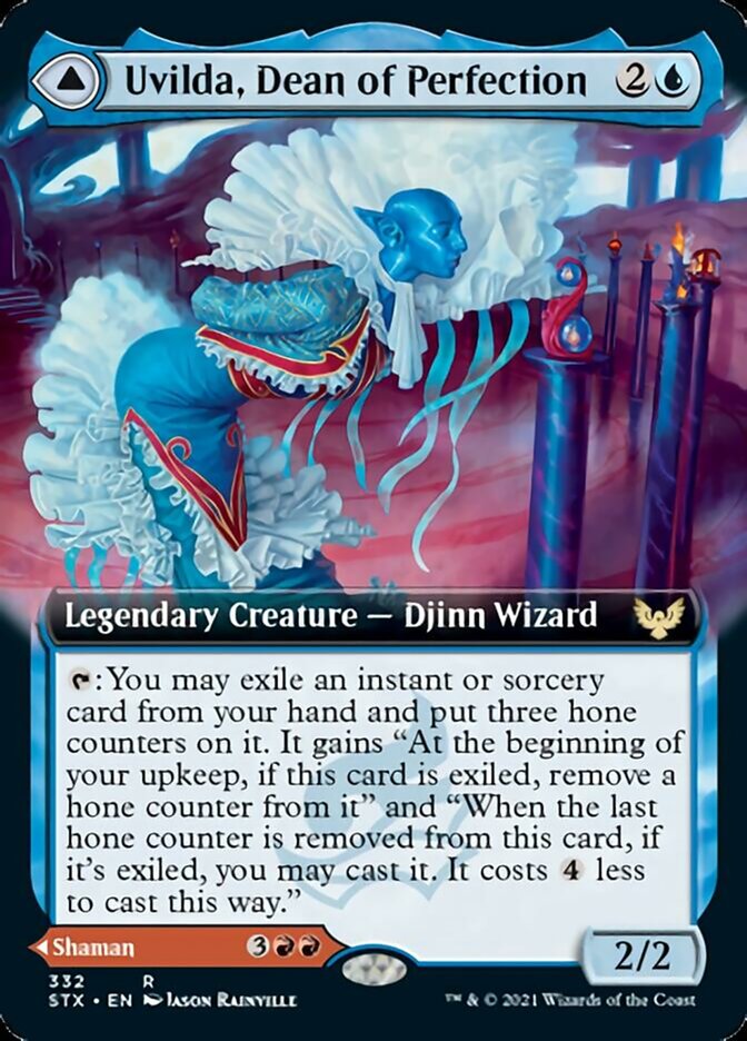 Uvilda, Dean of Perfection // Nassari, Dean of Expression (Extended) [Strixhaven: School of Mages] | Webway Games