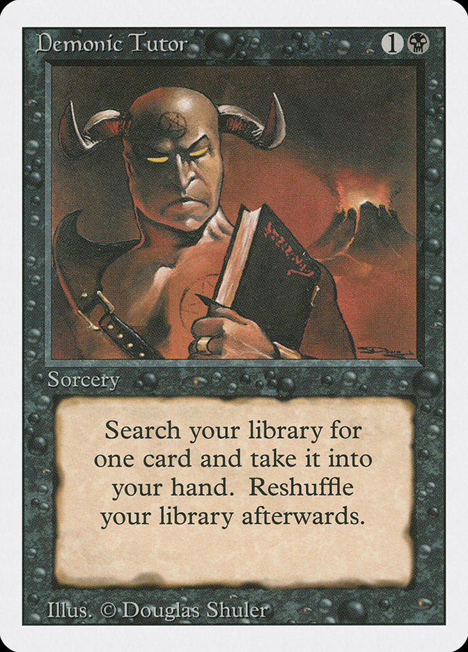 Demonic Tutor [Revised Edition] | Webway Games