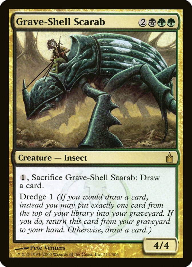 Grave-Shell Scarab [Ravnica: City of Guilds] | Webway Games
