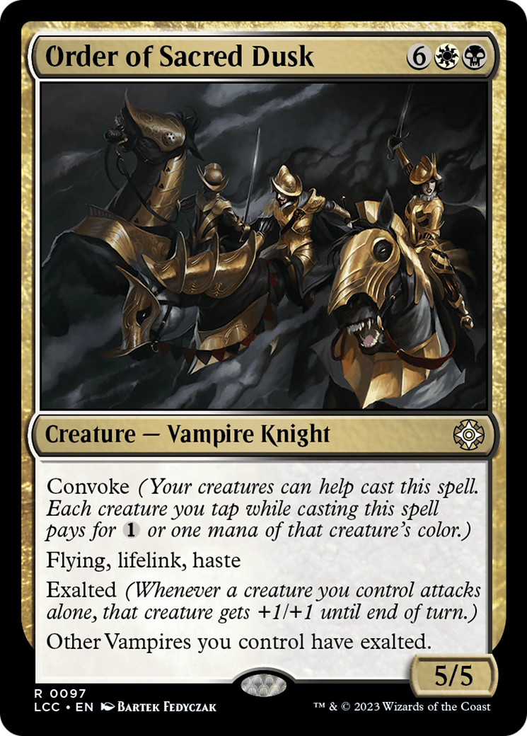 Order of Sacred Dusk [The Lost Caverns of Ixalan Commander] | Webway Games