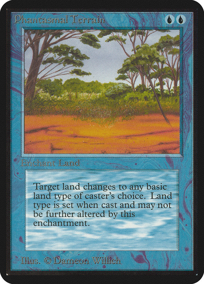 Phantasmal Terrain [Limited Edition Alpha] | Webway Games