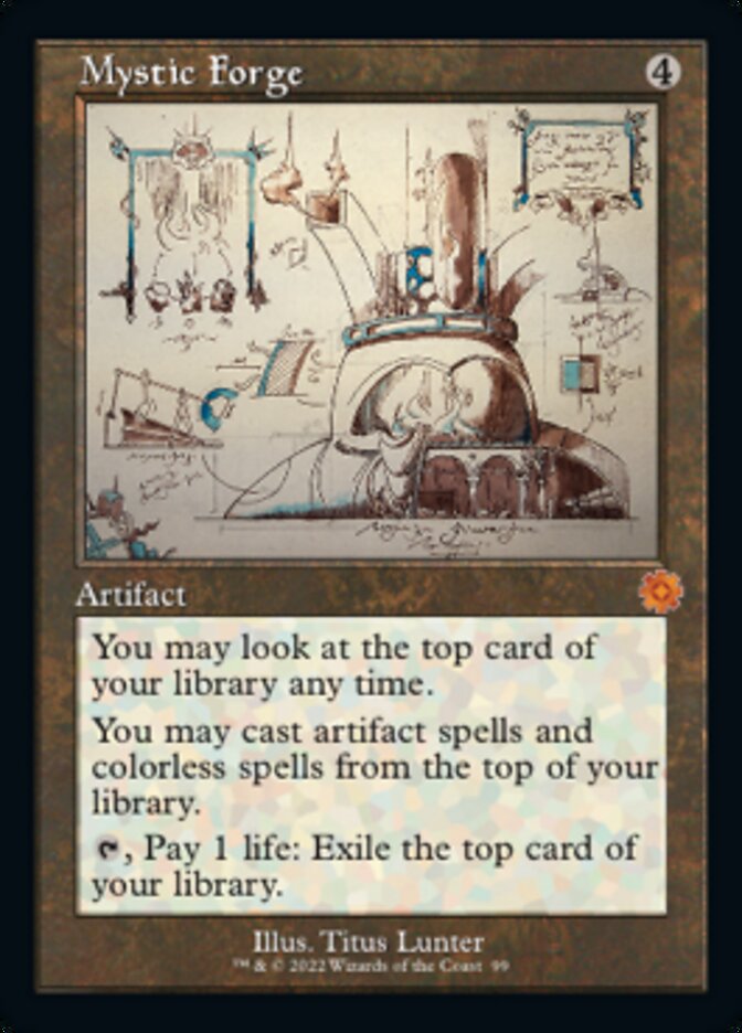 Mystic Forge (Retro Schematic) [The Brothers' War Retro Artifacts] | Webway Games
