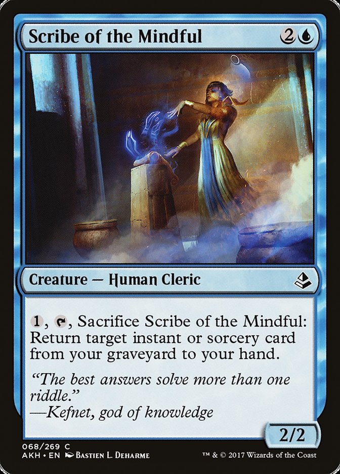 Scribe of the Mindful [Amonkhet] | Webway Games
